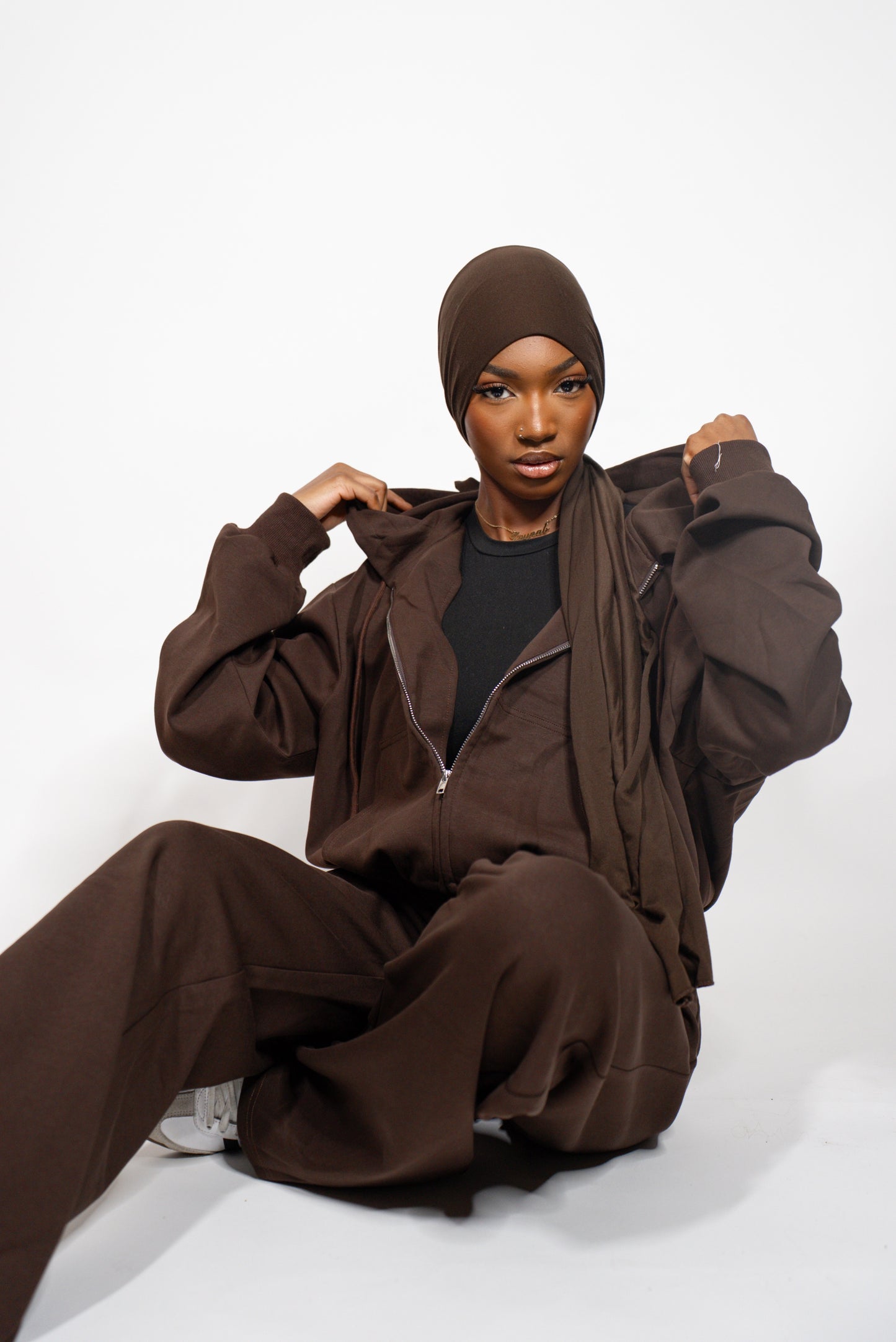 Ensemble jogging à capuche