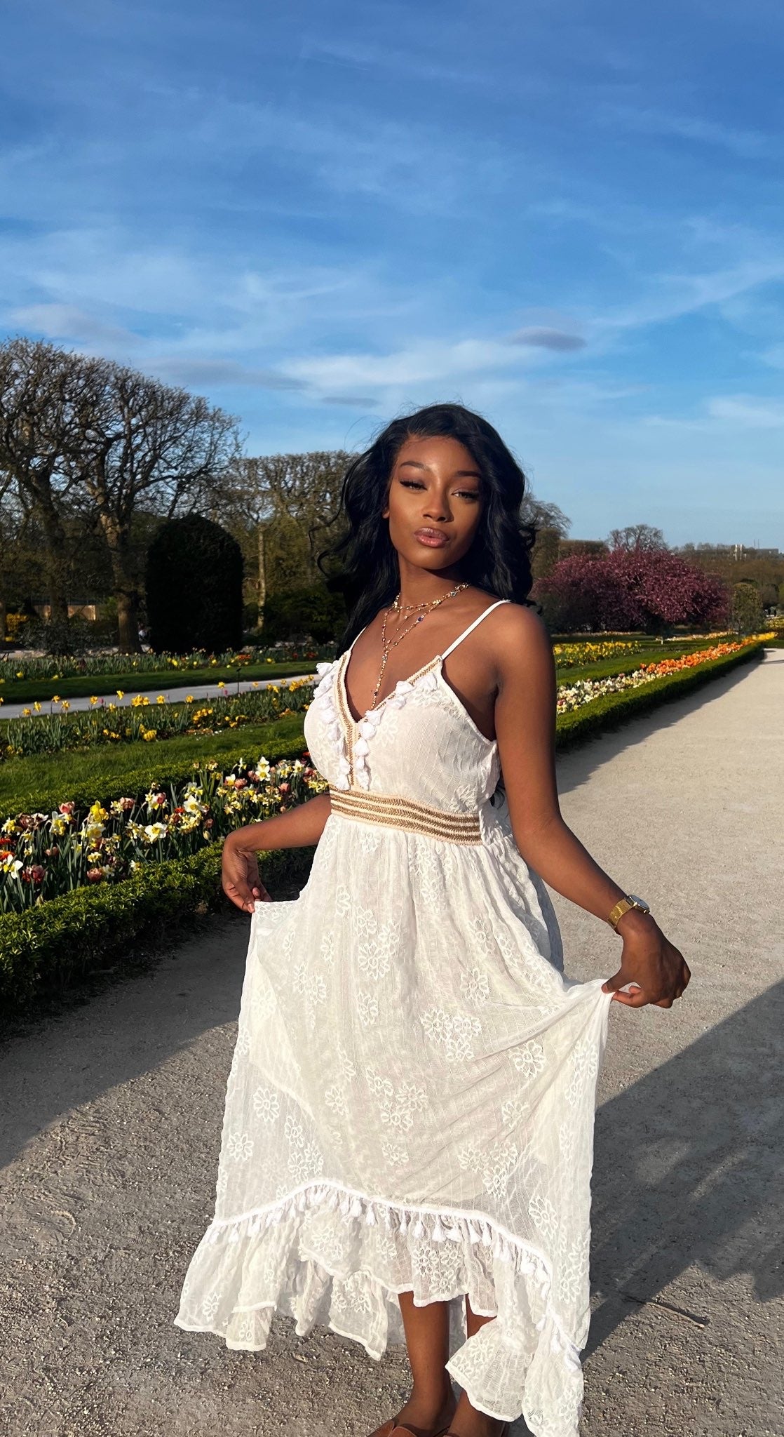 Robe à bretelles BOHÈME