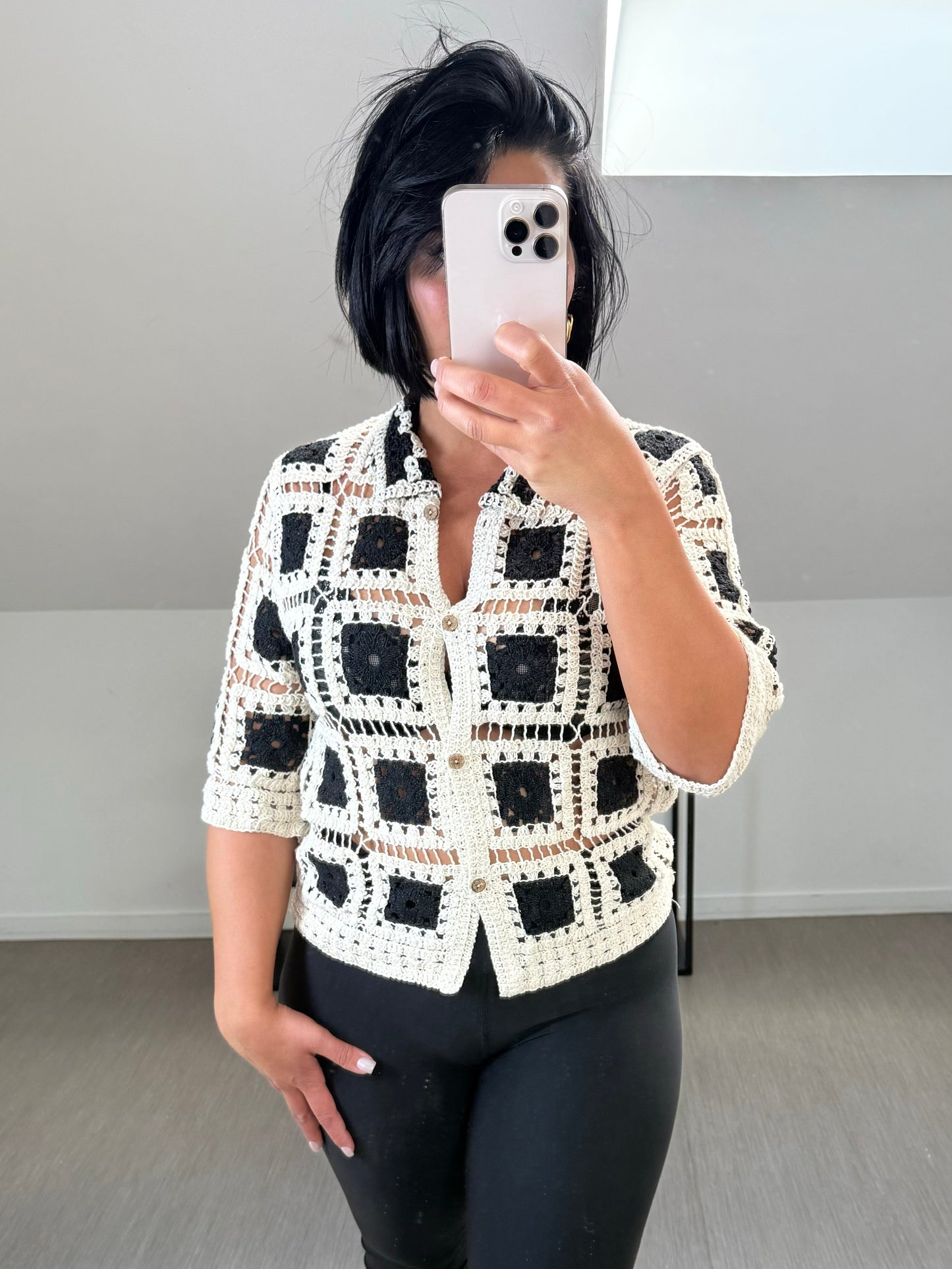 Chemise crochet Célia